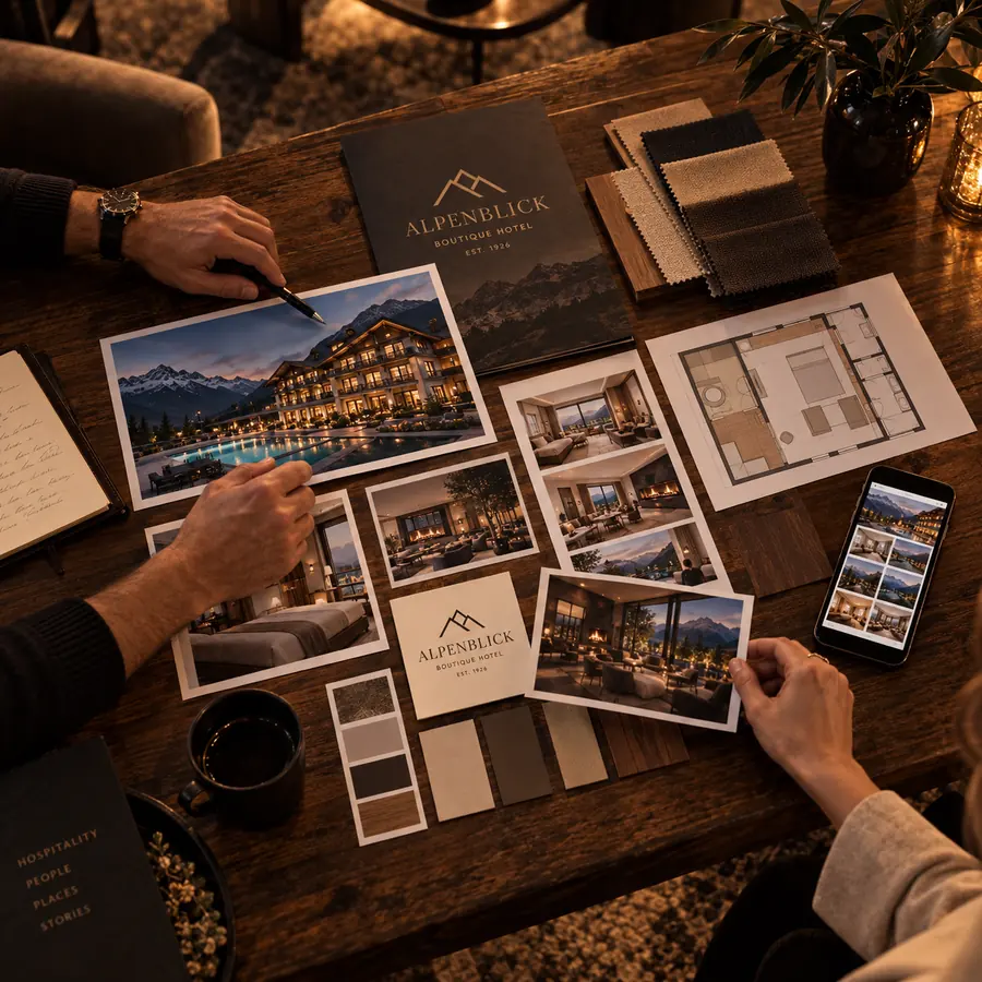 Boutiquehotel Alpenblick – Beispielbild zu Szene 3